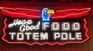 Totem Pole thunderbird
