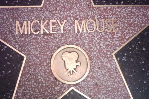 Mickey Mouse on Walk of Fame