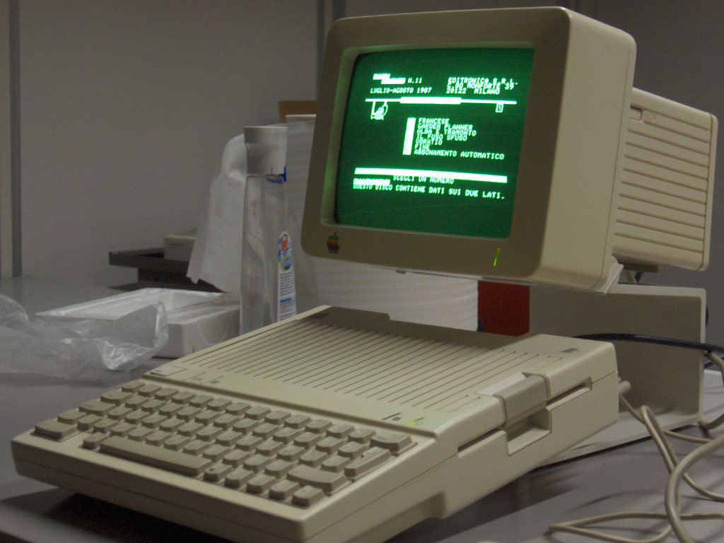 My first personal computer: the Apple II