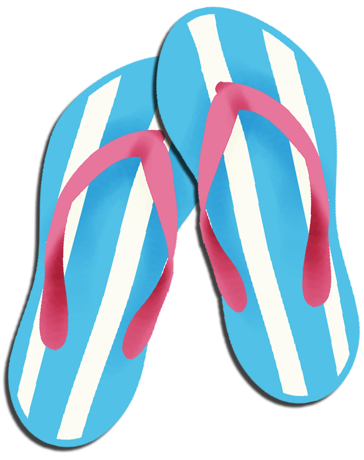 flip flop clip art border